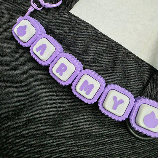 ARMY Fidget Clicker Bag Charm (BTS)