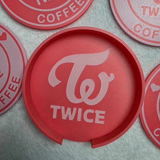 ONCE Coffee Coaster Set (Twice)