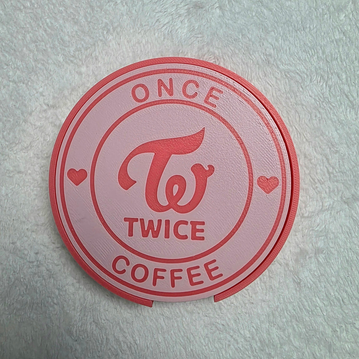 ONCE Coffee Coaster Set (Twice)