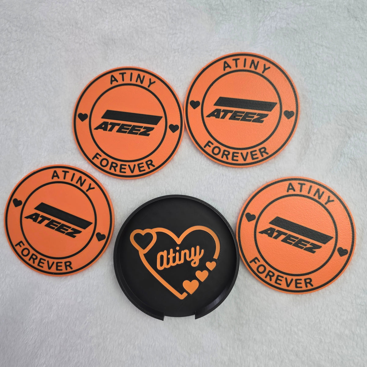ATINY Forever Coaster Set (Ateez)