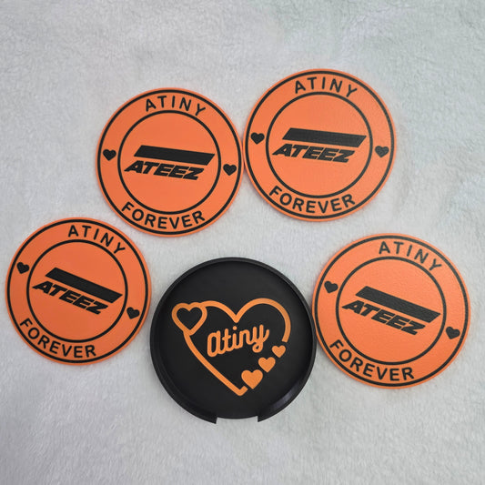 ATINY Forever Coaster Set (Ateez)